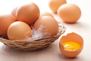 The use of eggs allows a high cosmetic and aesthetic effect